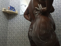 Desi Girl Shower Bathroom Hoti