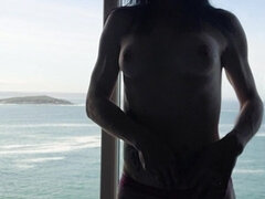 Seaview Striptease and Squirting
