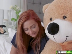 Ginger babe loves getting romped so hard