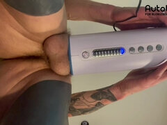 WILD POINT-OF-VIEW of Hoss Kado using Autoblow