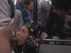 Bus, Janpansk, Udendørs, Politi, Bryster