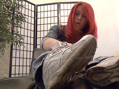 Foot worship, pov humiliation, dominance