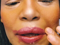 Leie, Dildo, Selbstgemacht, Latina, Nackt, Solo