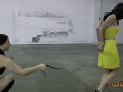 Bdsm, Stor rumpe, Fangenskap, Brunette, Dominerende kvinne, Hd, Skambelagt, Fitte