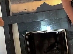 Blond, Dominante vrouw, Voeten fetish, Hakken, Slaaf