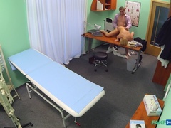 아마추어, 오랄섹스, 닥터, 도기스타일, 대단히, 사무실, 보지, 유니폼