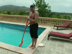 Blondine, Spermaladung, Schwanz, Aufs gesicht abspritzen, Gruppe, Hd, Mutti, Penis