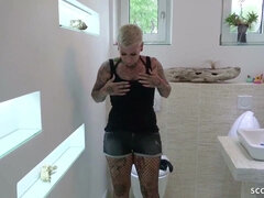 MILF Tattoo Model Cougar in Crazy Sex Scene