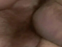 Despite her age, this horny brunette granny with shaved pussy enjoys being fucked wildly until she cums