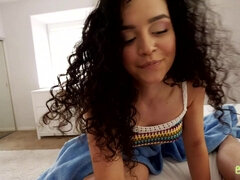 Latina hot teen minx POV porn video