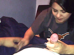 ultra-cute college gal has a filthy Saturday night date