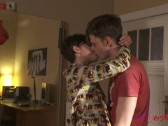 Anális szex, Popó, Hatalmas hátsó, Cumizás, Gesztenyebarna, Pénisz, Érett feleség, Tini