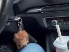 18, Amatör, Avsugning, Par, Sperma i munnen, Utomhus, Tonåring, Tuttar