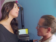 아기, 큰 음경, 큰 가슴, 오랄섹스, 흑갈색 머리, 도기스타일, 여자친구, Hd