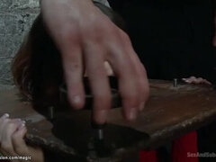 본디지 훈육 사디즘 마소치슴, 이상한, 오랄섹스, 하드코어, 조그마한, 거칠게, 노예, 묶여