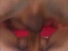 Breaking My Pussy in the Hotel. My Bull Plays and Makes Noises Fucking Me Hard in the Chair.