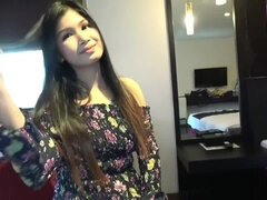 Asiatique, Nana, Sucer une bite, Éjaculation interne, Queue, Hard, Hd, Pov