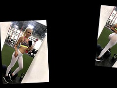 ブロンド, フェラチオ, カワイイ, ジム, ハードコア, ハメ撮り, スポーツ, オッパイの