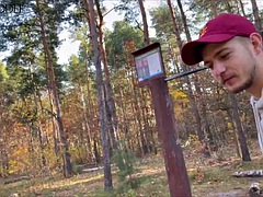 Amatör, Avsugning, Par, Creampie, Utomhus, Offentlig, Tonåring, Fru