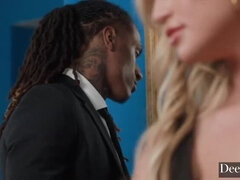 Grote mammen, Blond, Pijpbeurt, Diep in de keel, Hondjeshouding, Hd, Reusachtig, Likken