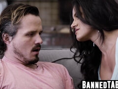 Penny Barber's MILF blowjob swallows massive cock and cum