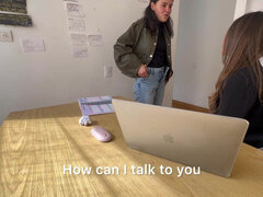 아마추어, 엉덩이, 커플, 라티나, 레즈비언, 사무실, 비서, 엉덩이 때리기