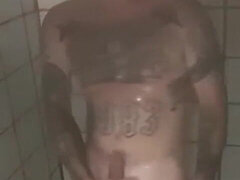 Fürdőszoba, Házi készítésű, Maszti, Egyedül, Tetkó