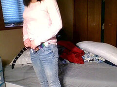 Housewife, double orgasm, slit