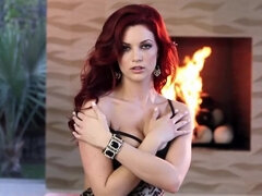 Klänning, Klackar, Onani, Fitta