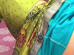 Komal’s Husband Fully Entered the Back of Mopping Lady