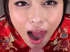 Asiatica, Pompino, Bukkake, Schizzo di sborra, Giapponese