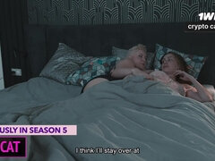 S5e7: Oral Seer Vera Jarw Solves Step Mom & Step Sons Lust In 3some Bliss With Sharing Cum