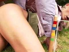 Πίπα, Ντυμένη, Χύσιμο, Στο πρόσωπο, Μαλακία, Σκληρό, Εκτός, Καλσόν με τρύπα στον καβάλο