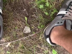 Любители, Британки, Мастурбация, На природе, На публике, Соло