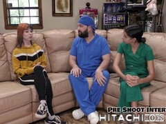 V zákulisí, Bondáž, Vysokoškolačka, Doktor, Pička, Spandex, Tetování, Hračky