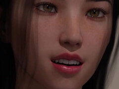 18 let, Trojrozměrné, Velké péro, Na obličej, Přírodní prsa, Pička, Teenka, Těsné