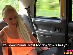 Lady fake cab - i can't believe a girl made me Cum Twice!