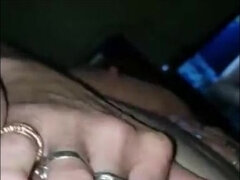 Cuddly Granny Fingering Her Thick Pussy