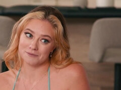 Horny girl River Lynn teams up with her friend to fuck a stranger