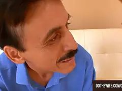 Old Cuck Likes Watching His Sexy Wife Jamie Applegate Getting Pummeled