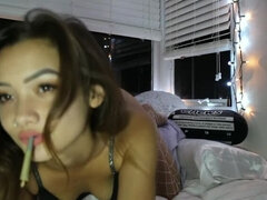 Amatoriale, Asiatica, Femmina, Fetish, Hd, Fumando   smoking, Solo, Spogliarello