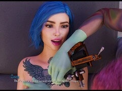 3d, Amatør, Rumpe til munn, Stor rumpe, Brunette, Spill