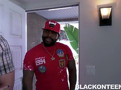 Africano, Verga grande, Negro, Estilo perrito, Hd, Montar, Alto, Adolescente