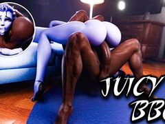 Widowmaker Pussy Destroyed by Juicy BBC.slayed.coom