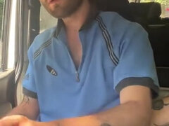 Pik sutte, Bil, Fanget, Pik, Kvinde, Kæmpe stor, Orgasme, Sprøjter