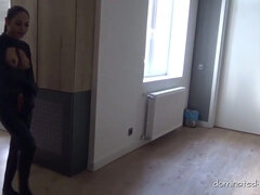 Leie, Arsch, Braunhaarige, Gesichtssitzen, Hd, Milf, Herrin, Sklave