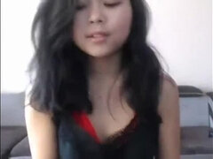 Amador amadora, Asiáticoa, Maduroa, Festa, Solo chão, Adolescente, Câmera de web webcam