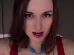 Brunetka, Femdom, Futanari, Honění, Ponížení, Penis, Různé pohledy