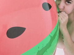 18, Amatör, Stor stjärt, Brunett, Latina, Solo, Tatuering, Tonåring