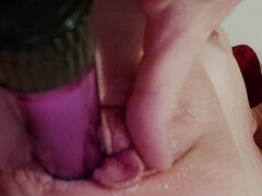 Amaterji, Par, Dildo, Prstni, Muco, Vibrator